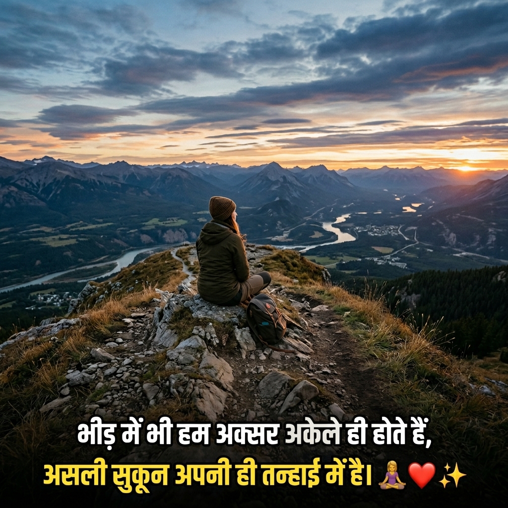 Alone Quotes in Hindi