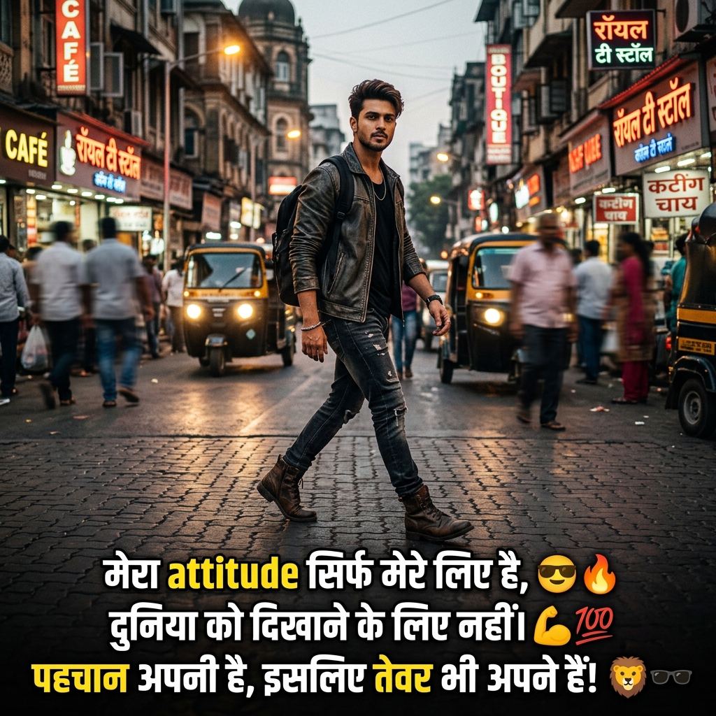 Attitude Quotes in Hindi