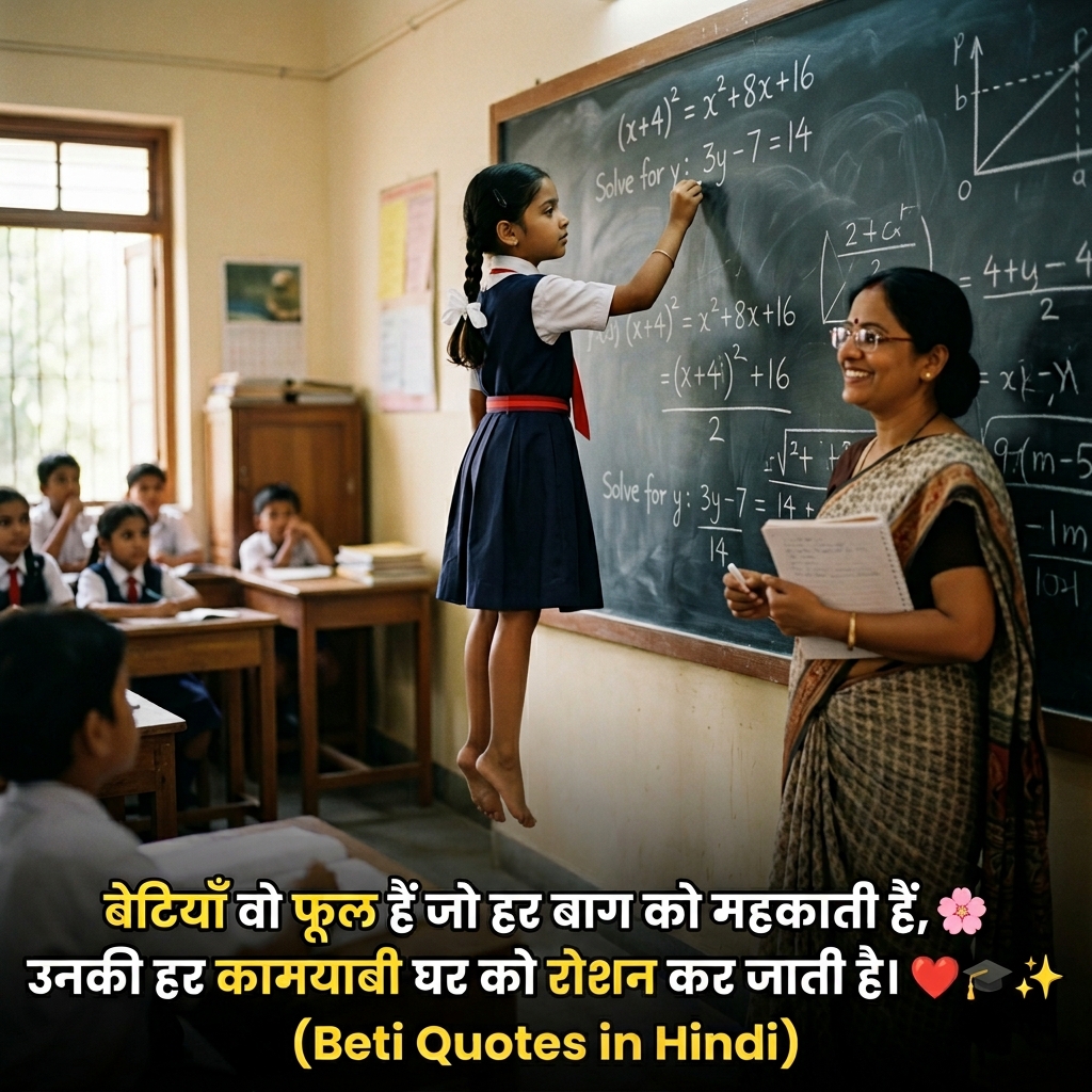 Beti Quotes in Hindi