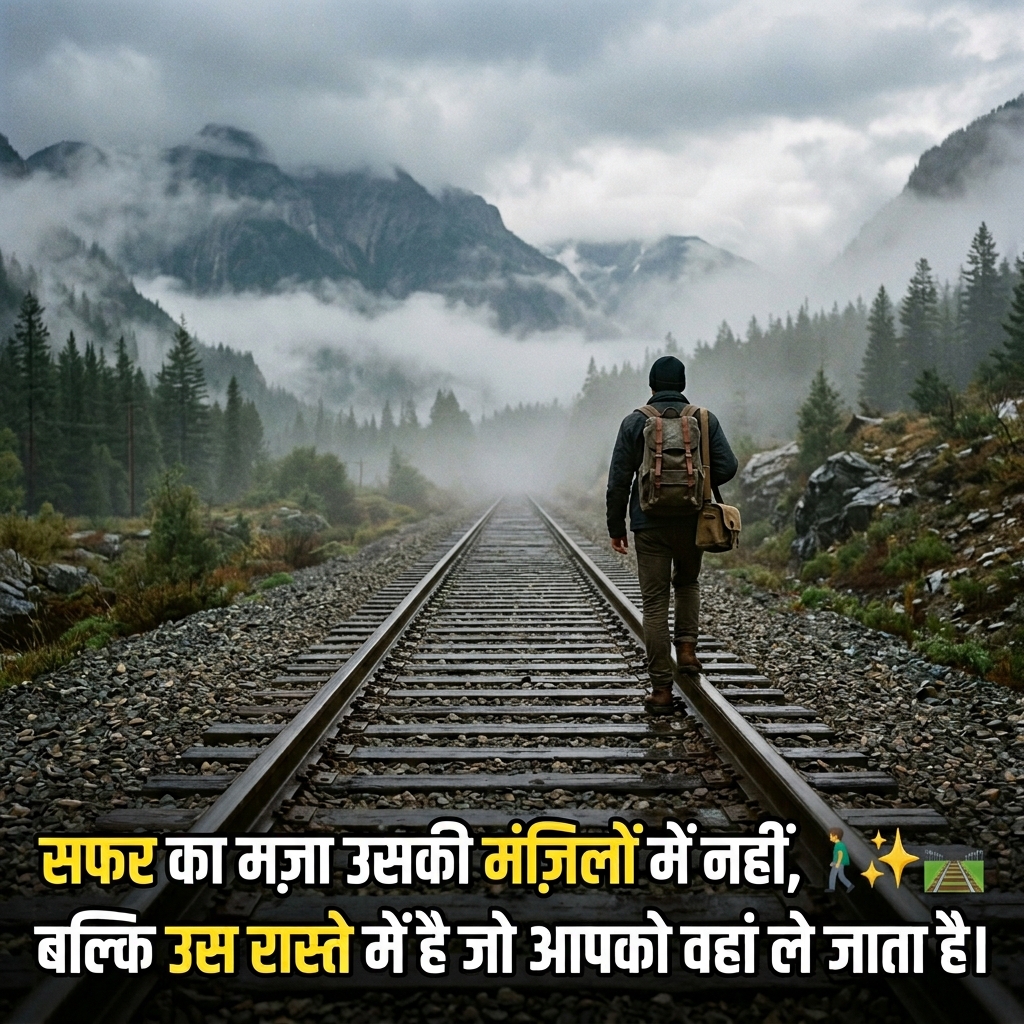 Safar Quotes in Hindi