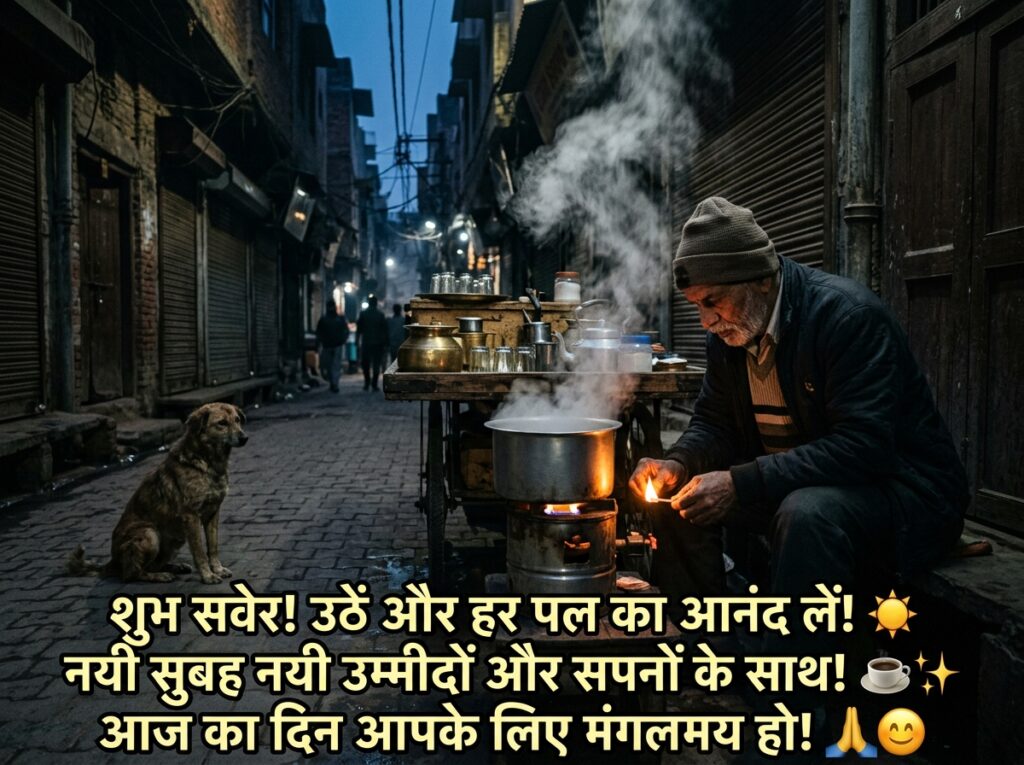 Good Morning Quotes in Hindi