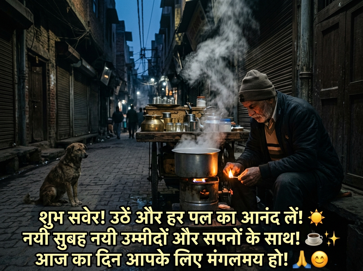 Good Morning Quotes in Hindi