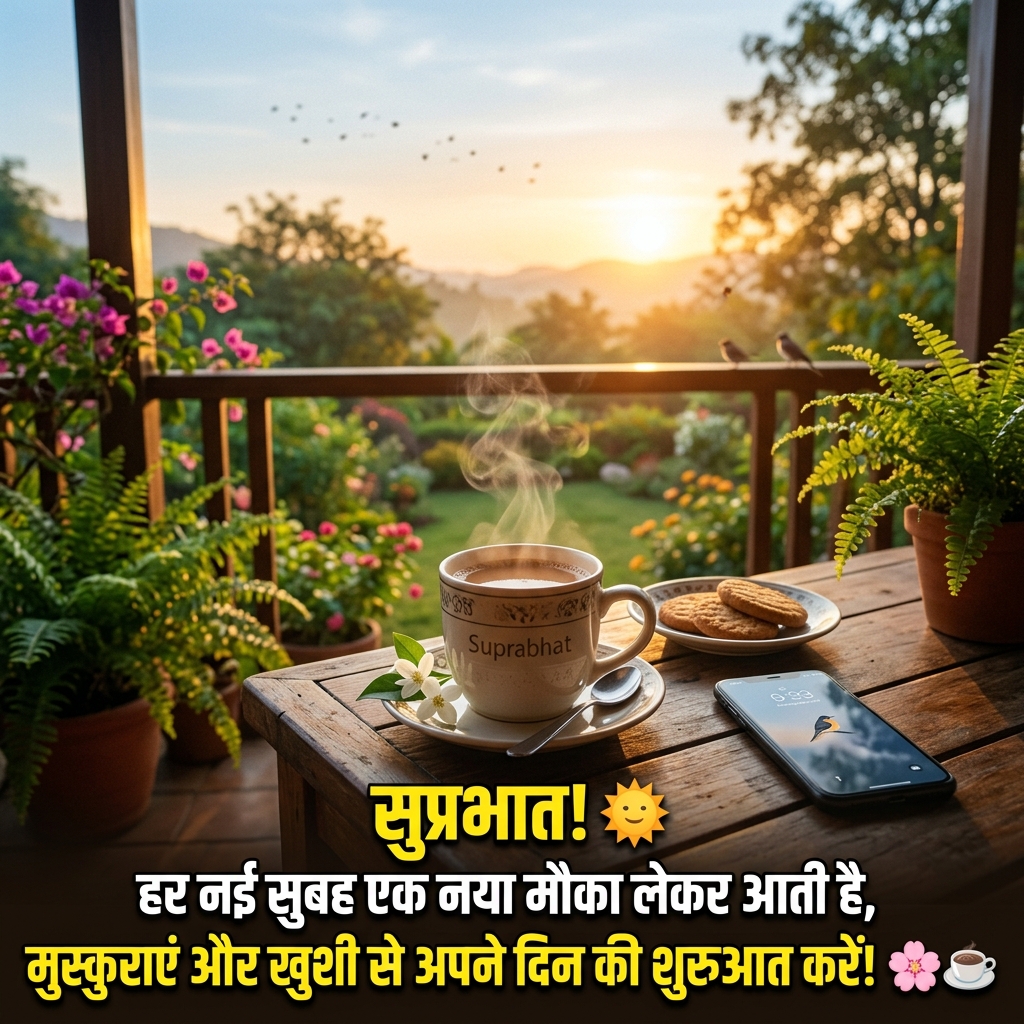 Good Morning Quotes in Hindi