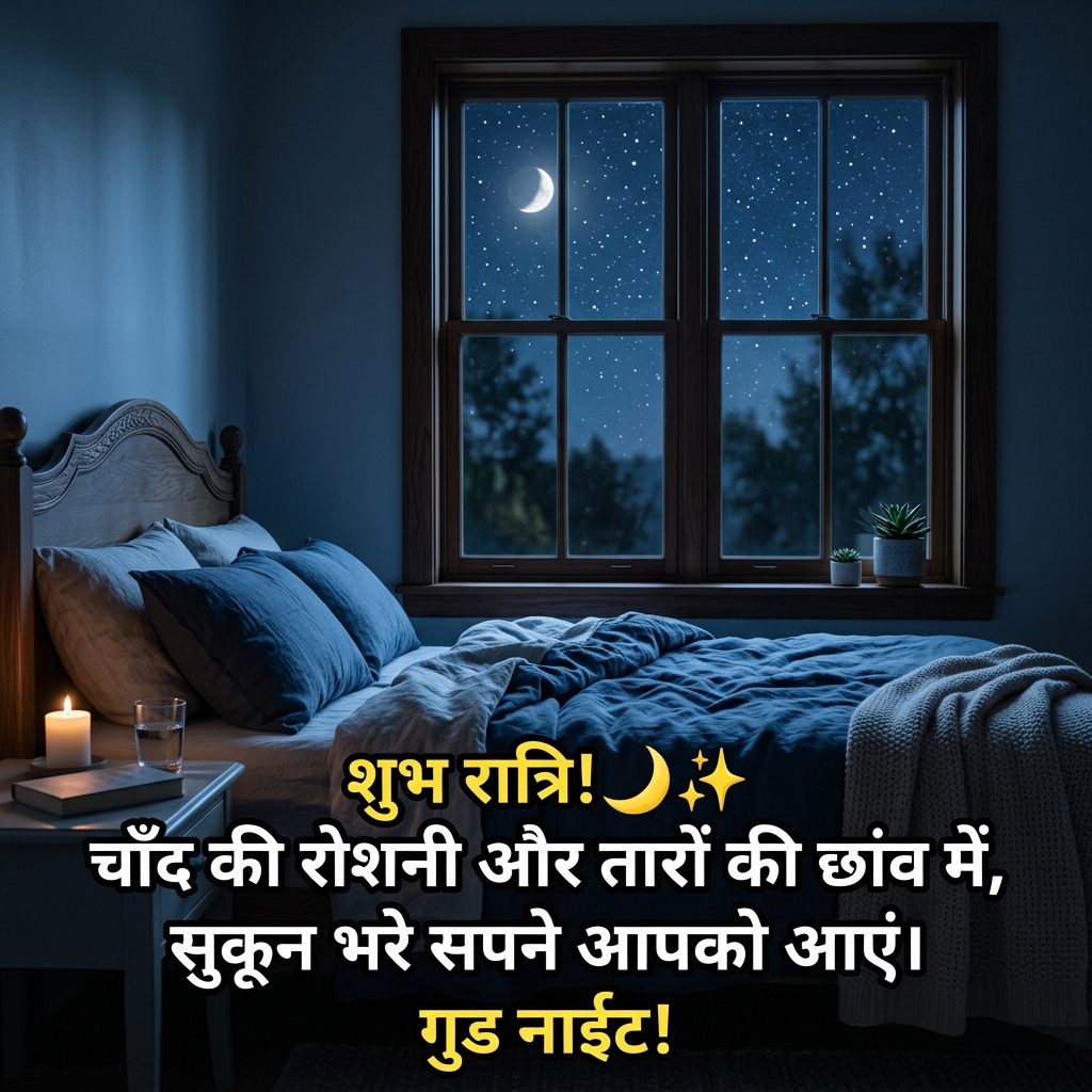 Good Night Quotes in Hindi