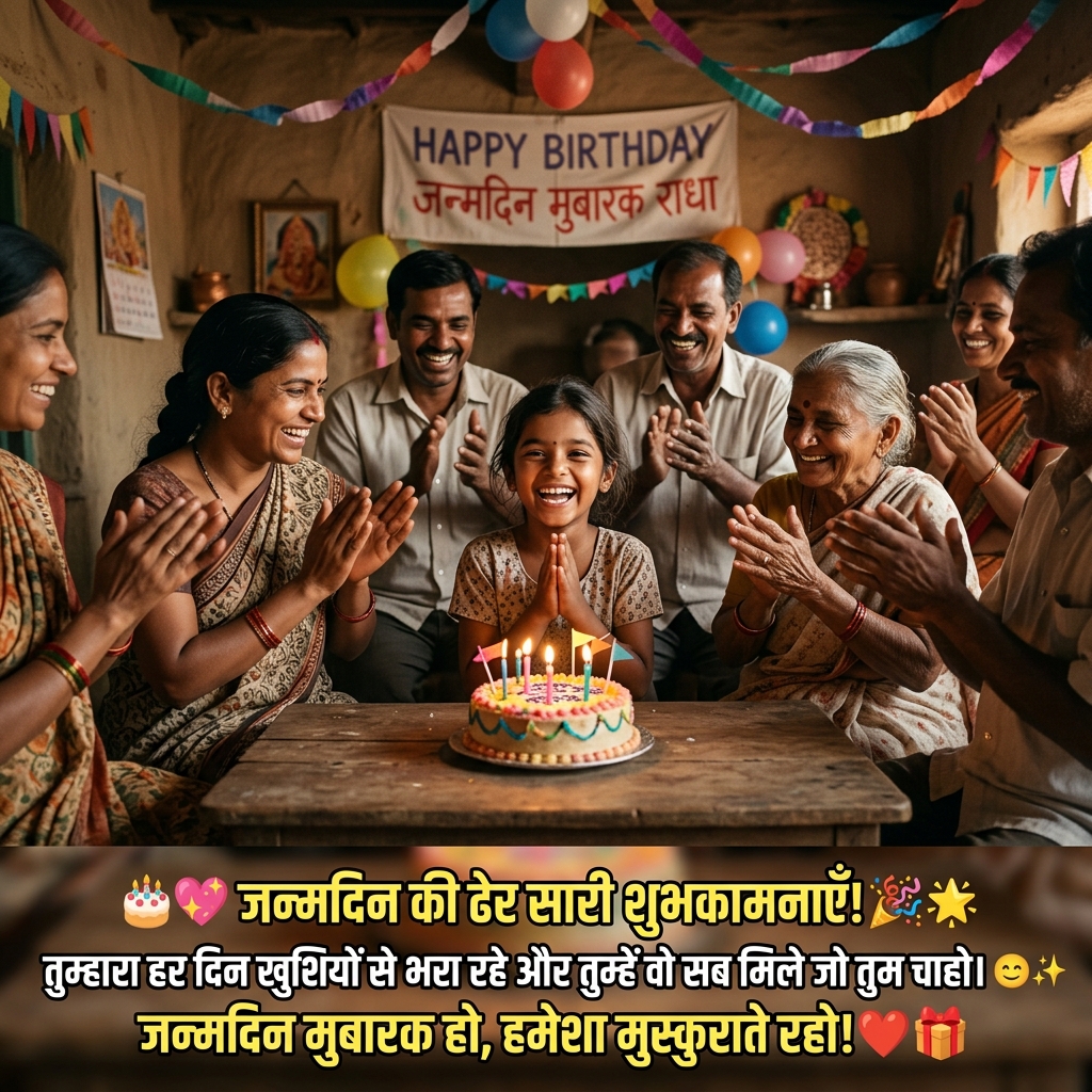 Happy Birthday Quotes in Hindi