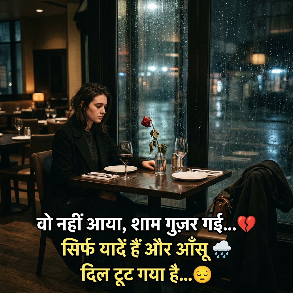 Heart Broken Quotes in Hindi