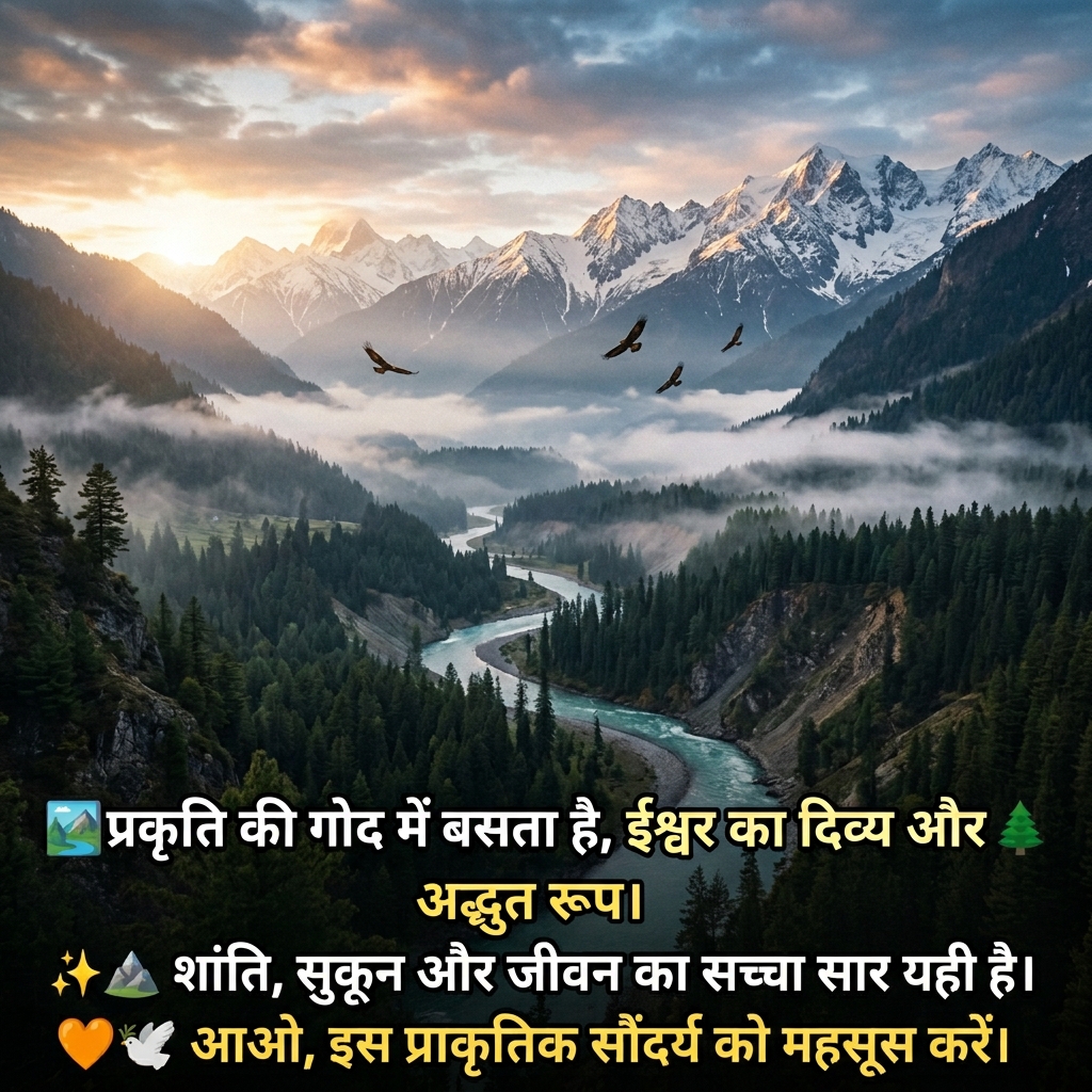 Nature Quotes in Hindi