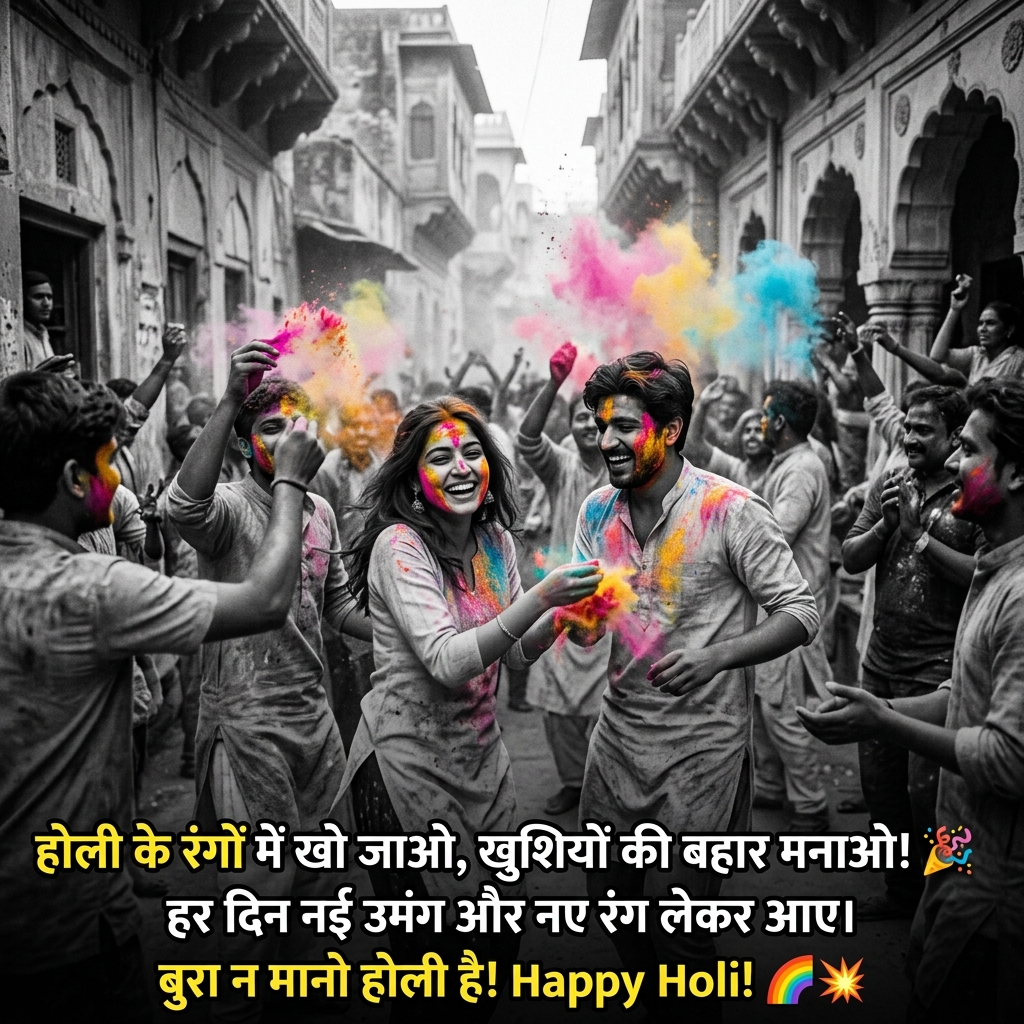 Holi Quotes in Hindi
