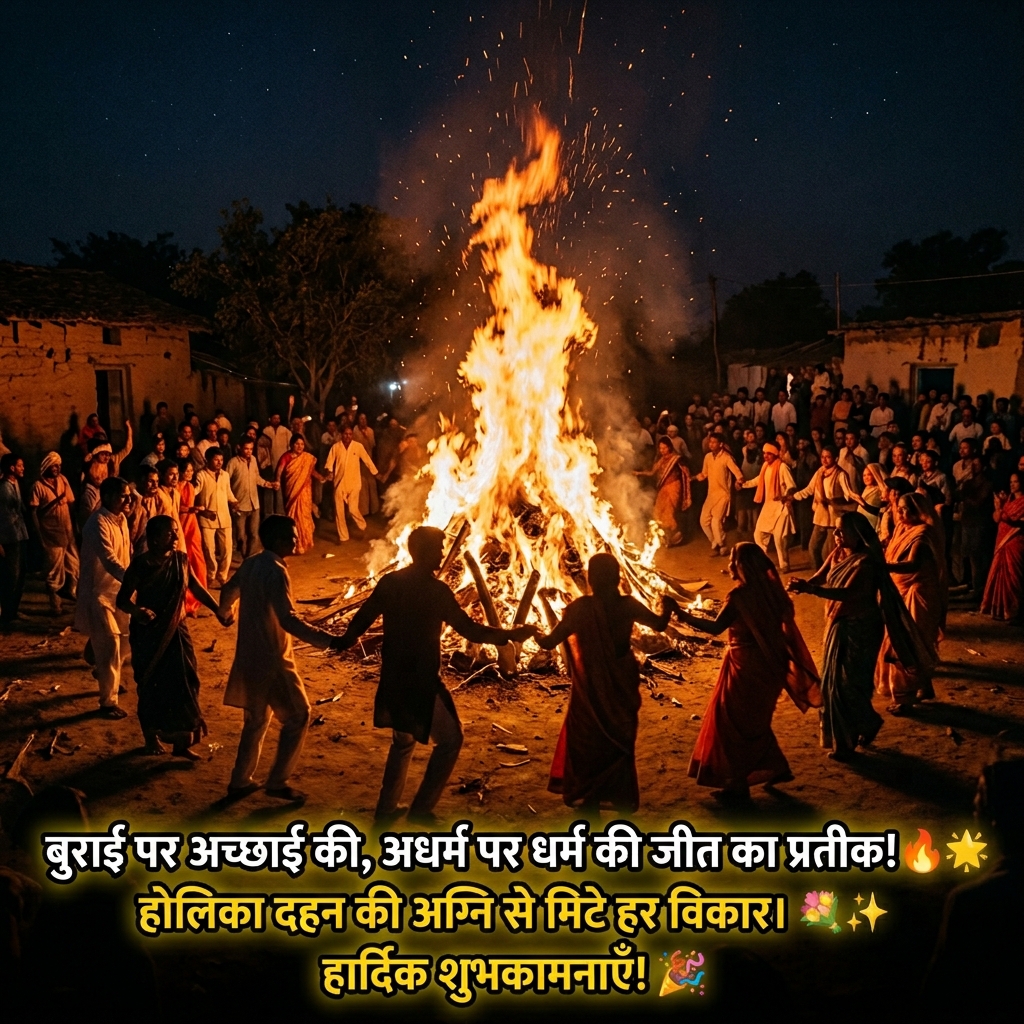Holika Dahan Quotes in Hindi