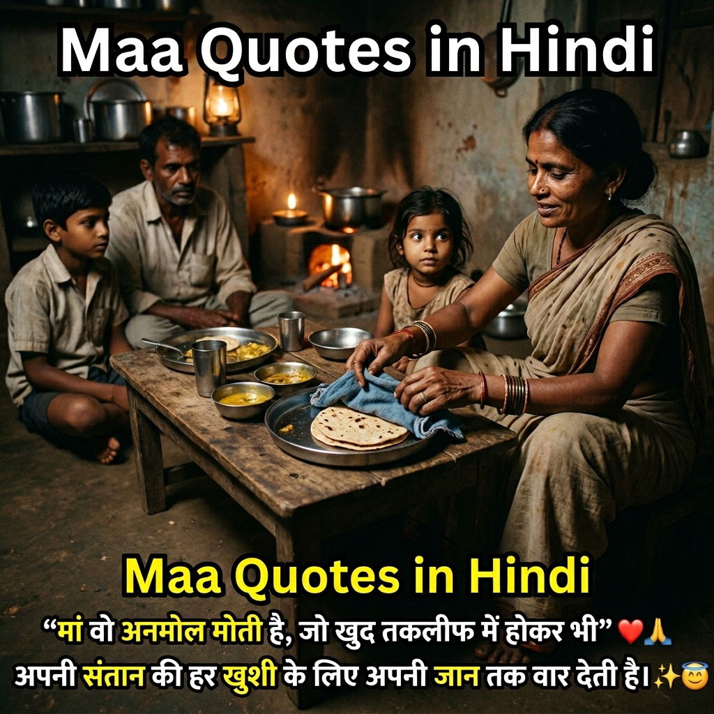 Maa Quotes in Hindi