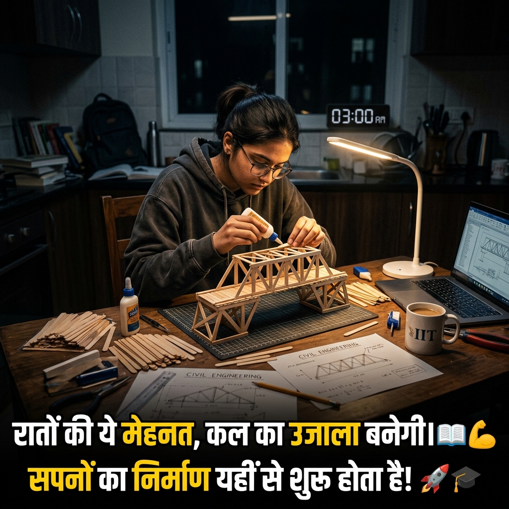 Study Motivation Quotes in Hindi
