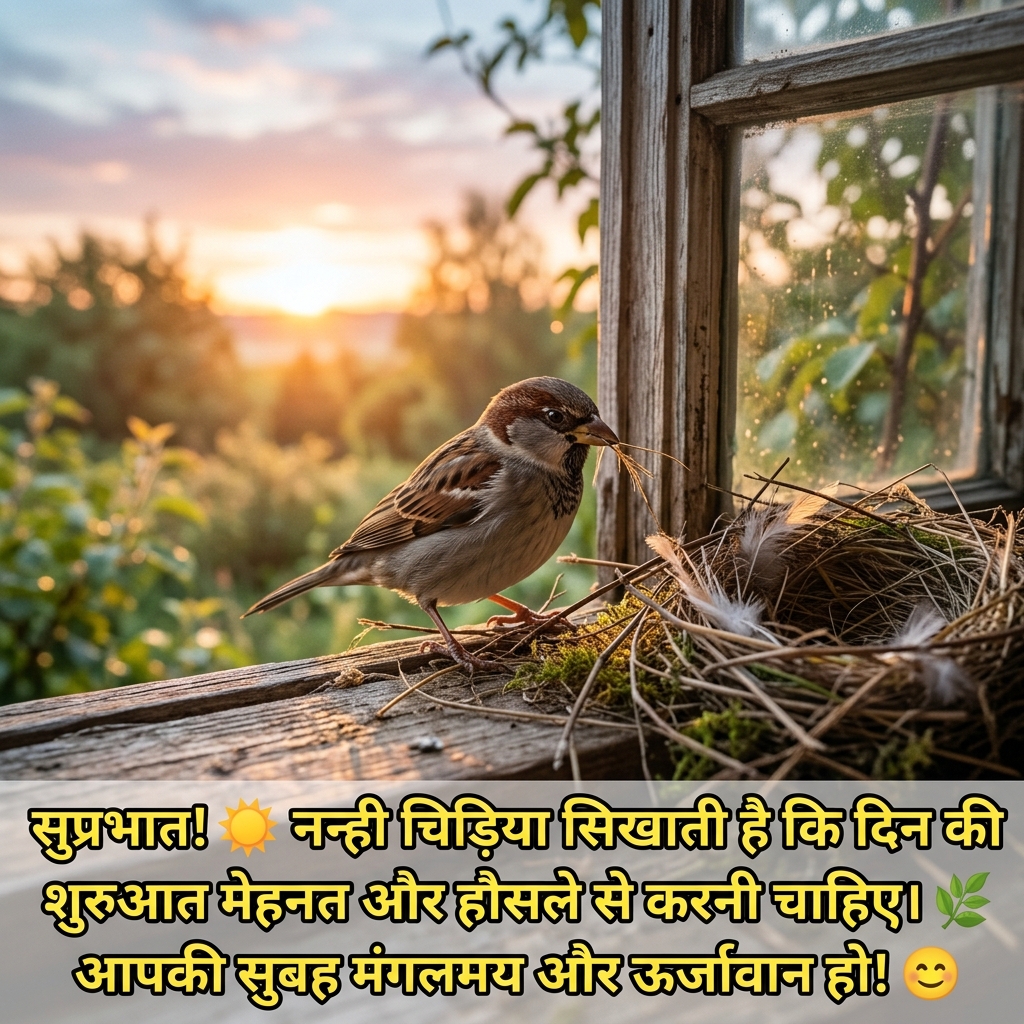 Suprabhat Quotes in Hindi