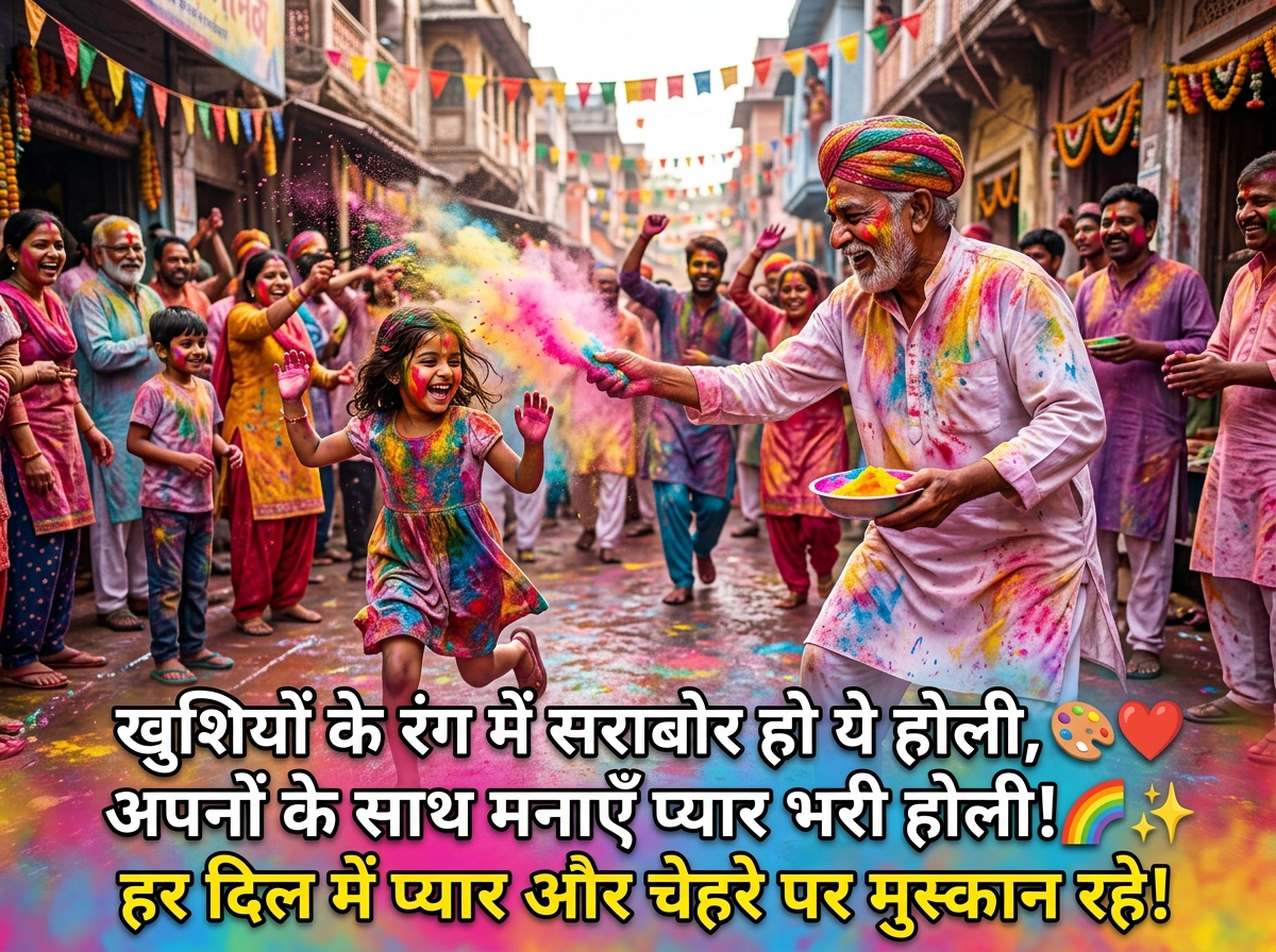 Holi Quotes in Hindi