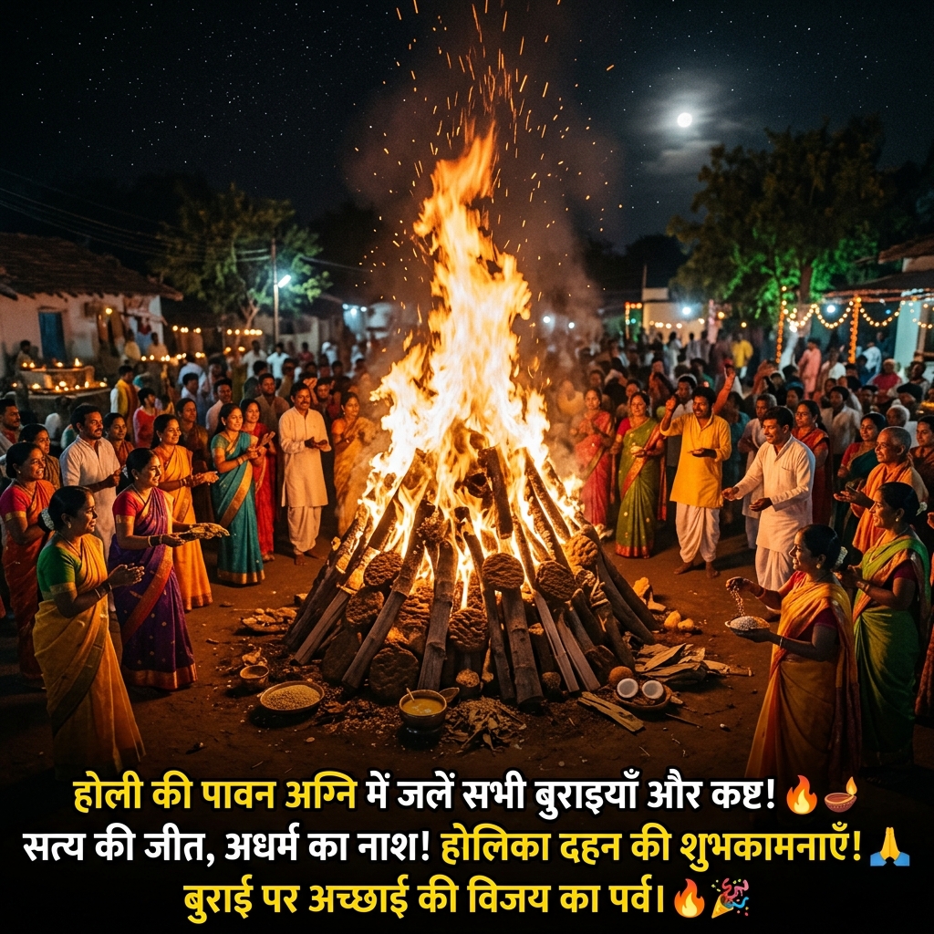 Holika Dahan Quotes in Hindi