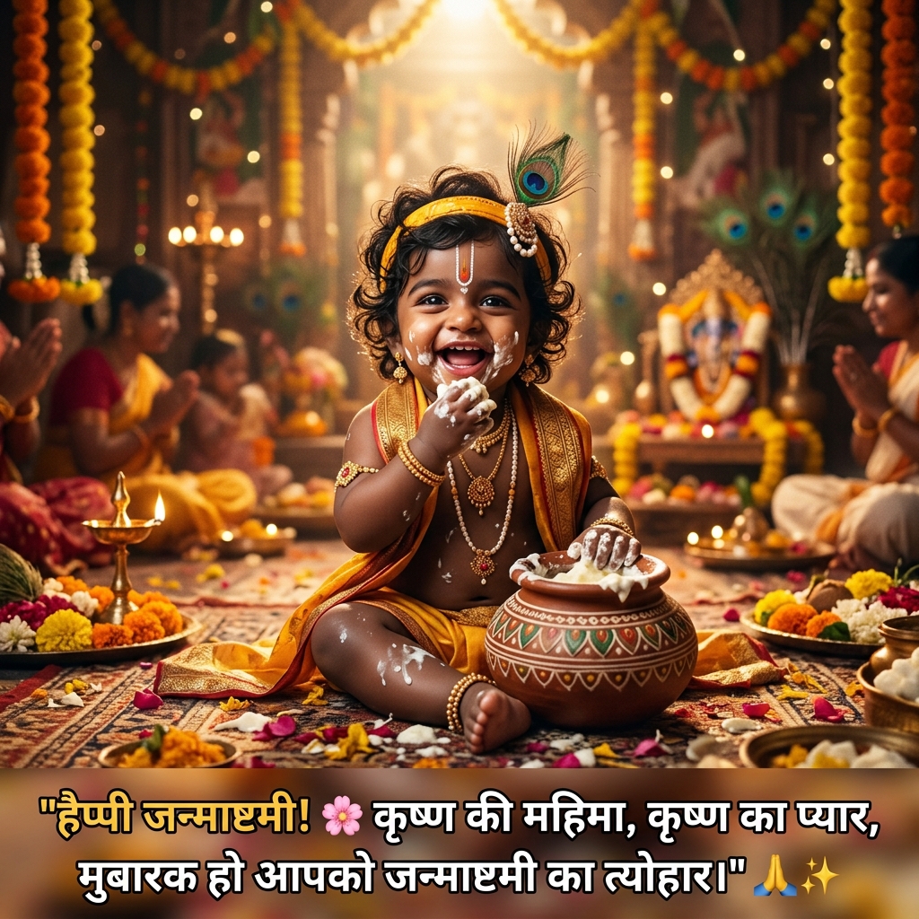 Janmashtami Quotes in Hindi