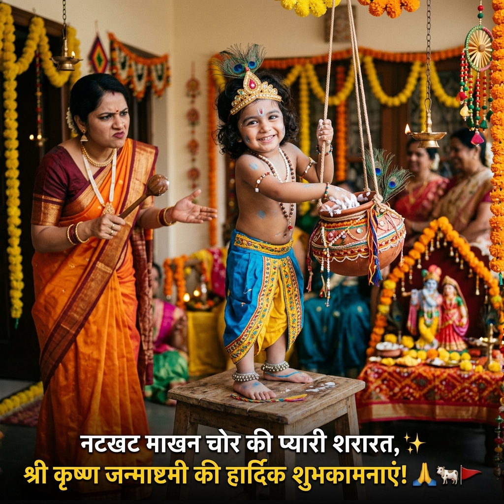 Janmashtami Quotes in Hindi