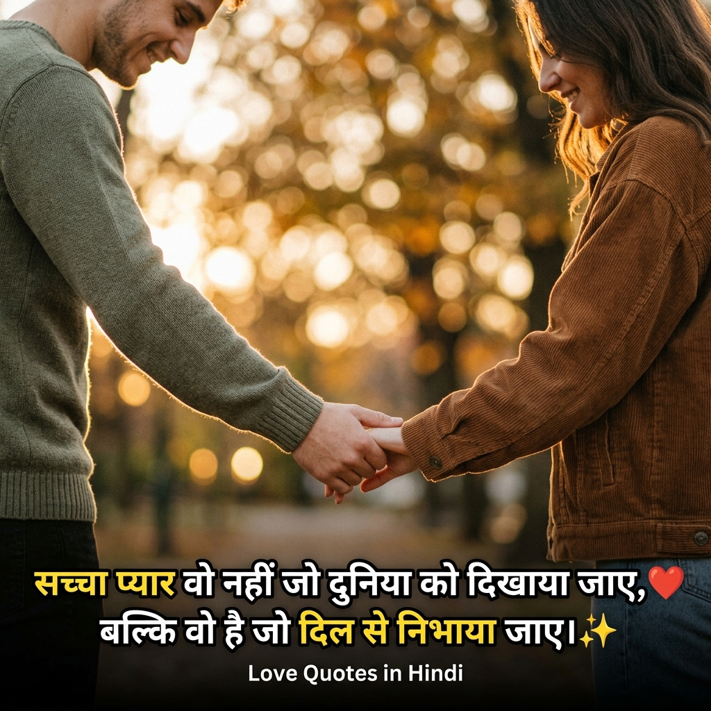 Love Quotes in Hindi