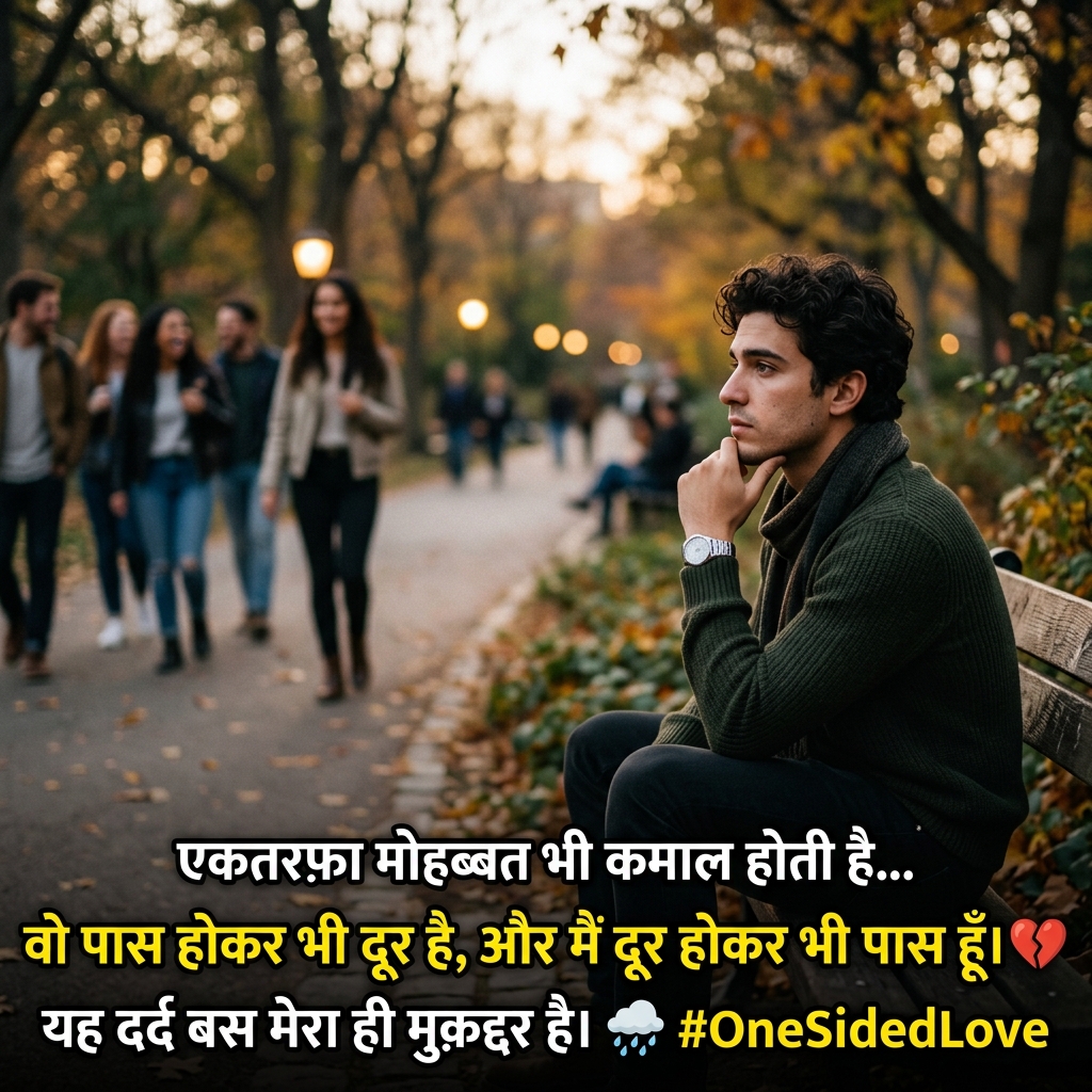 One Sided Love Quotes in Hindi