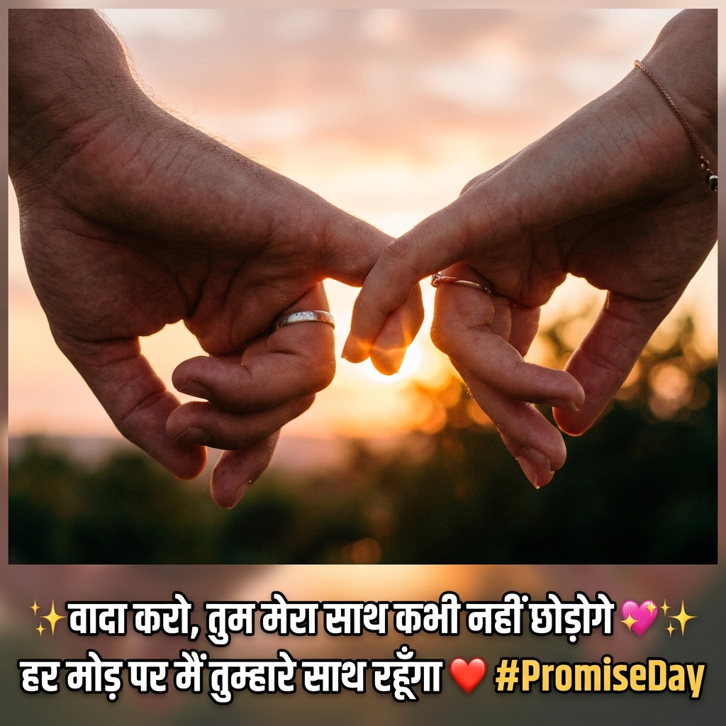 Promise Day Quotes in Hindi