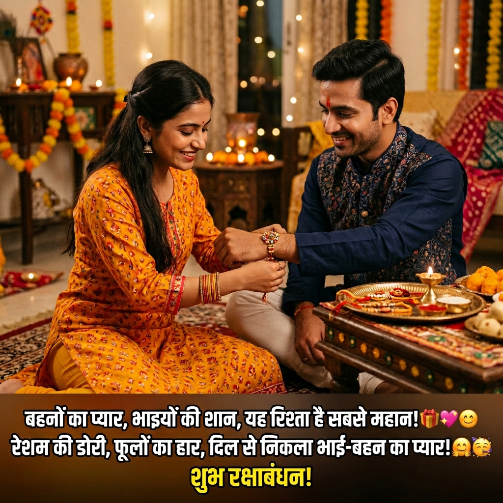 Raksha Bandhan Quotes in Hindi