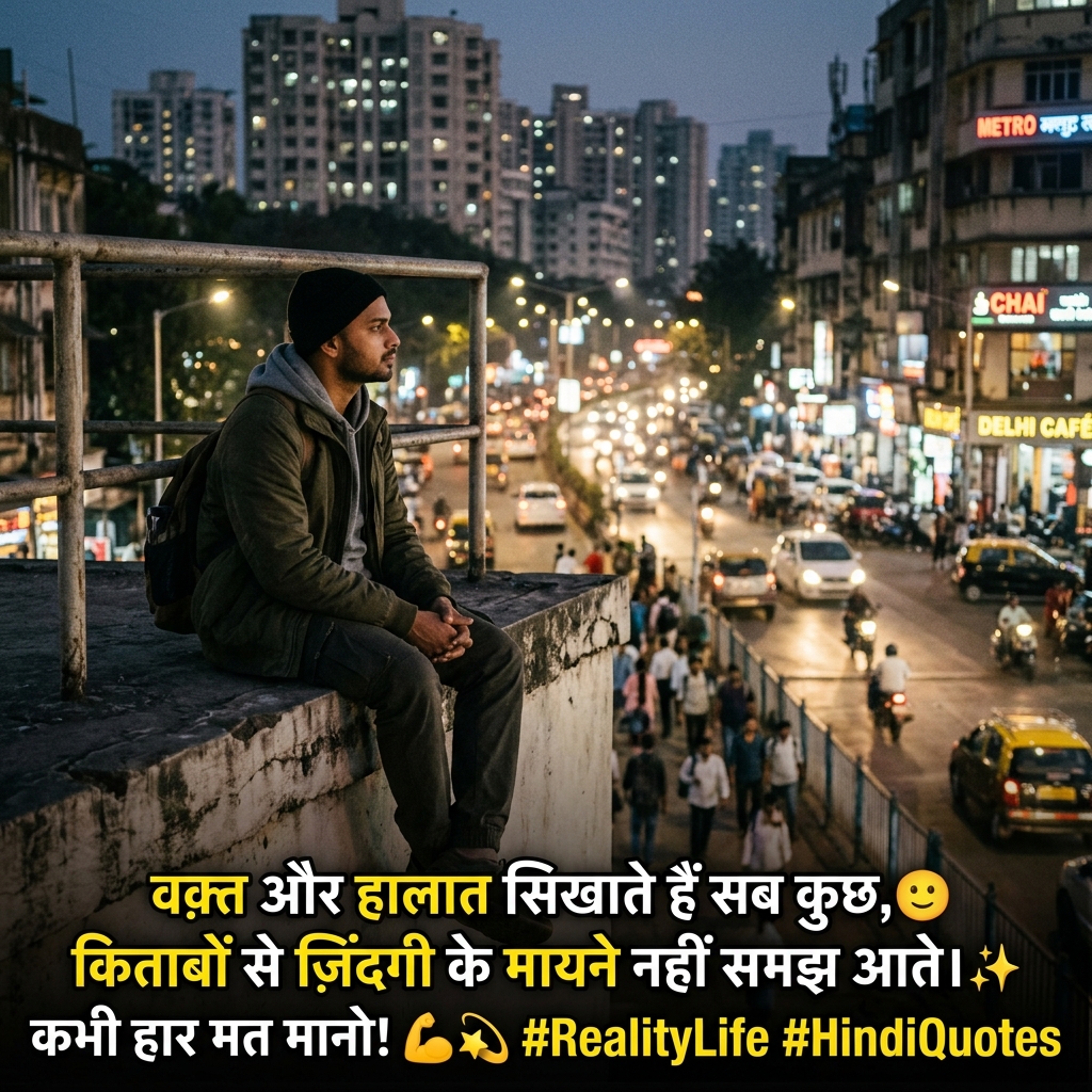 Reality Life Quotes in Hindi