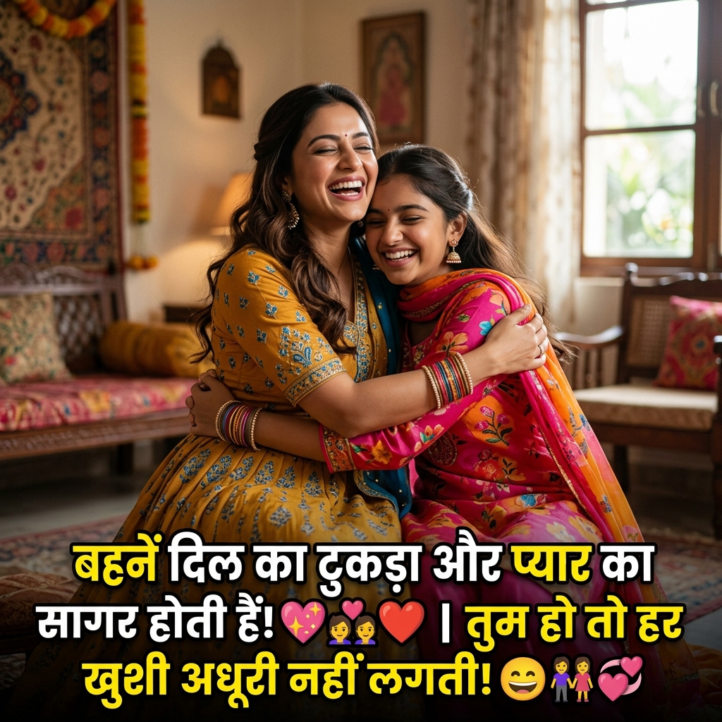 Sister Quotes in Hindi