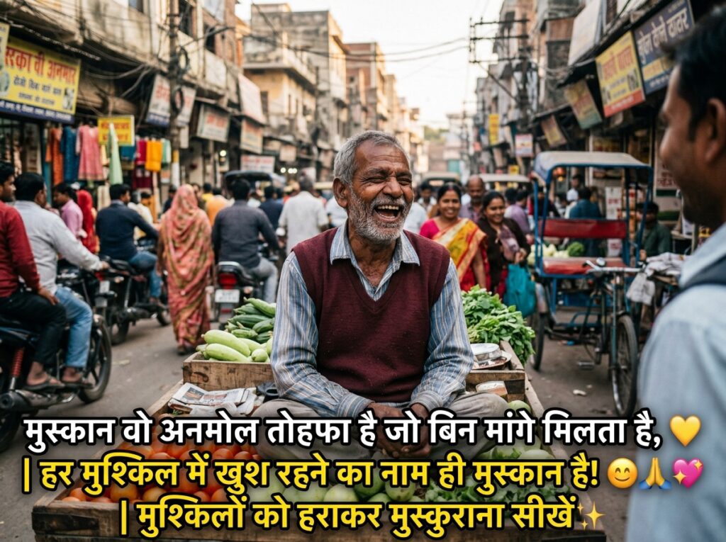 Smile Quotes in Hindi