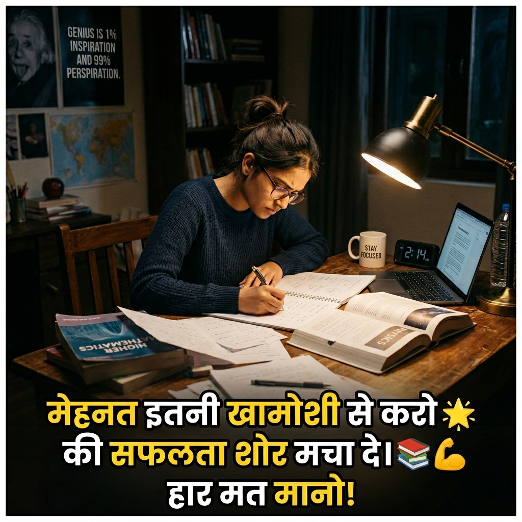 Student Motivational Quotes in Hindi