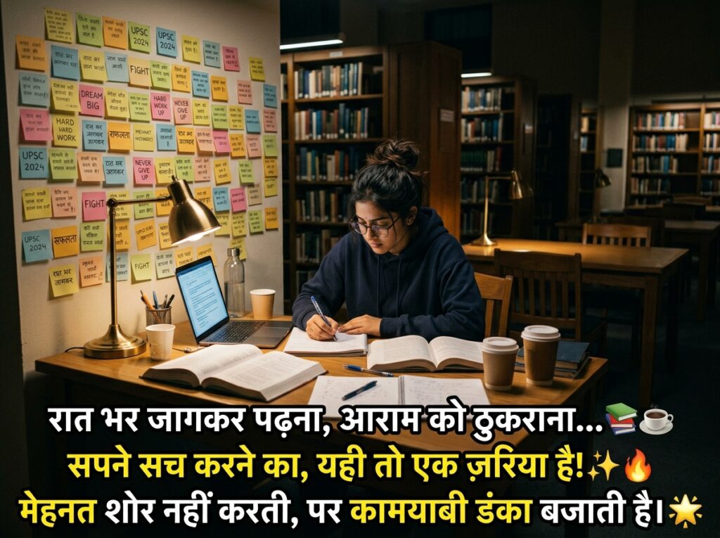 Study Motivation Quotes in Hindi