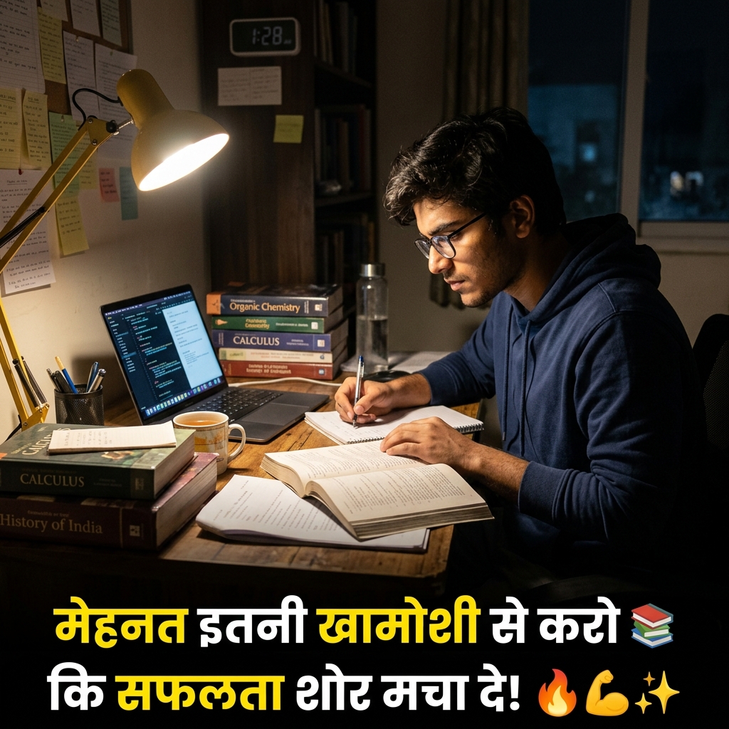 Study Motivation Quotes in Hindi