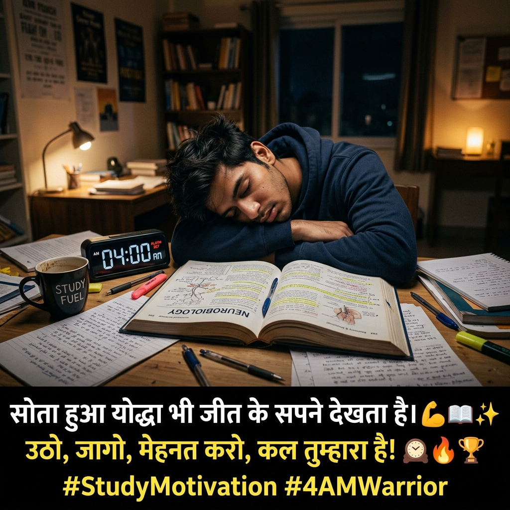Study Motivation Quotes in Hindi