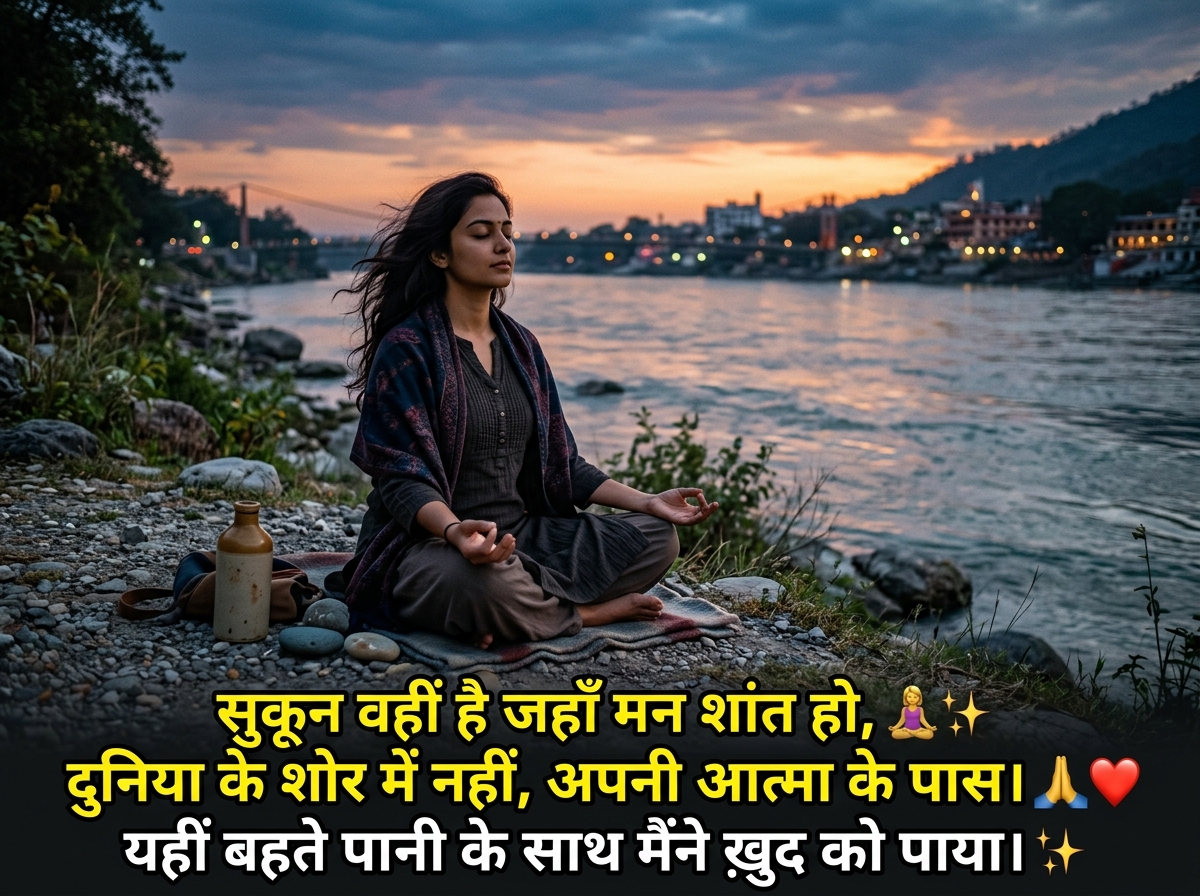 Sukoon Quotes in Hindi