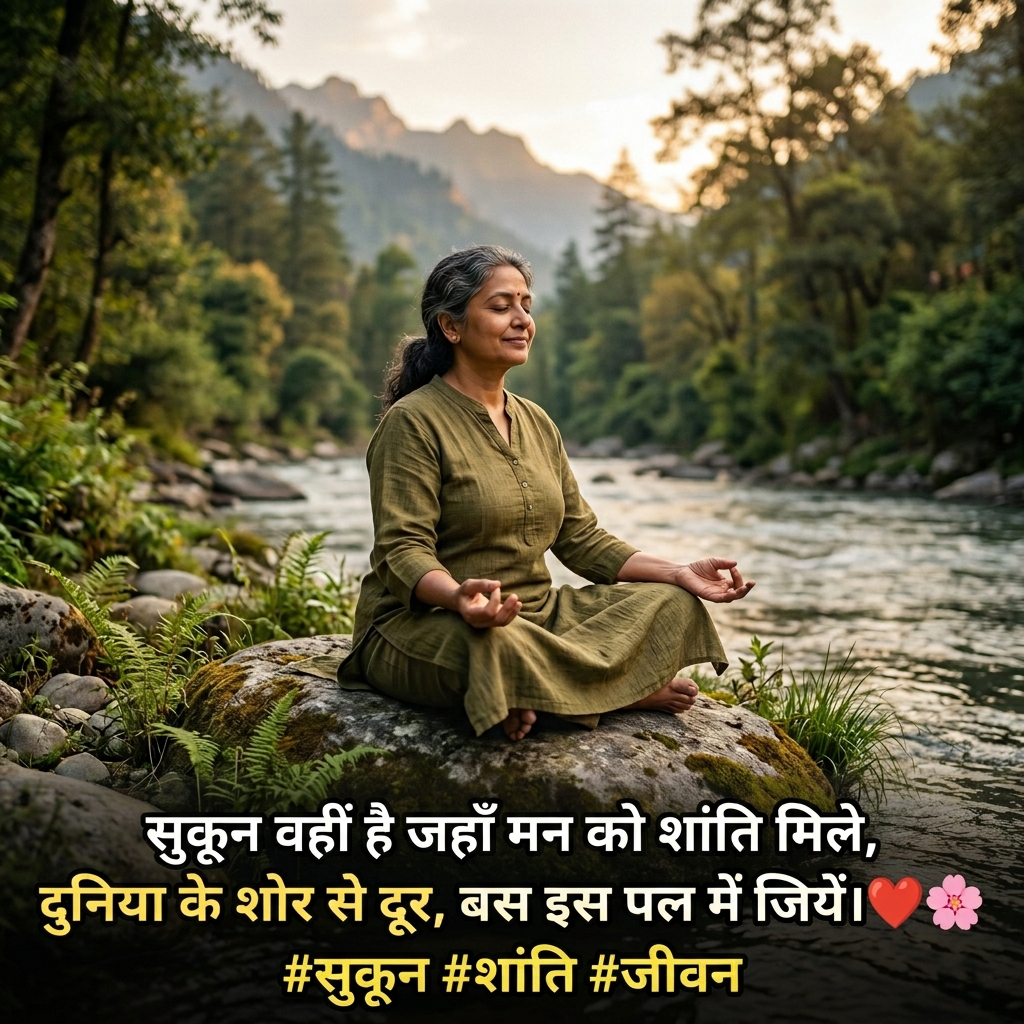 Sukoon Quotes in Hindi