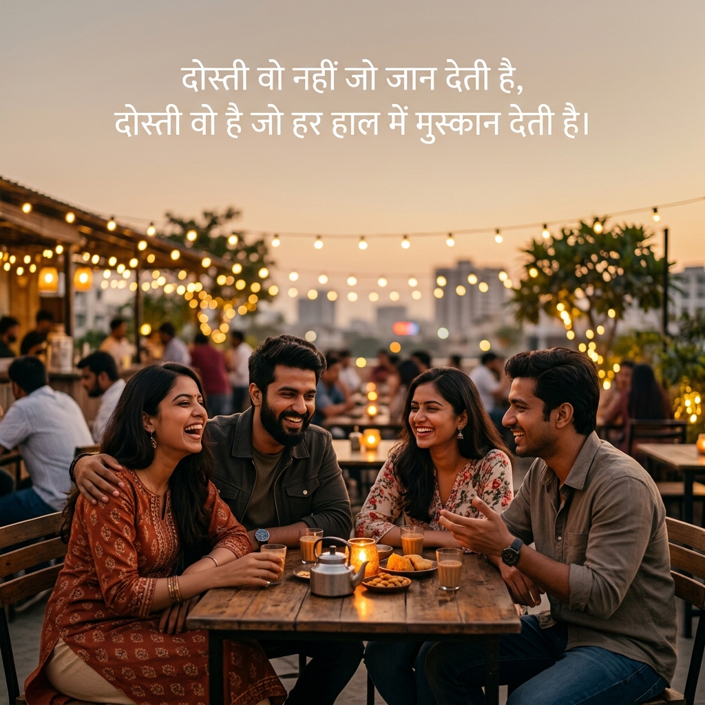 Memorable Hindi quotes on friendship